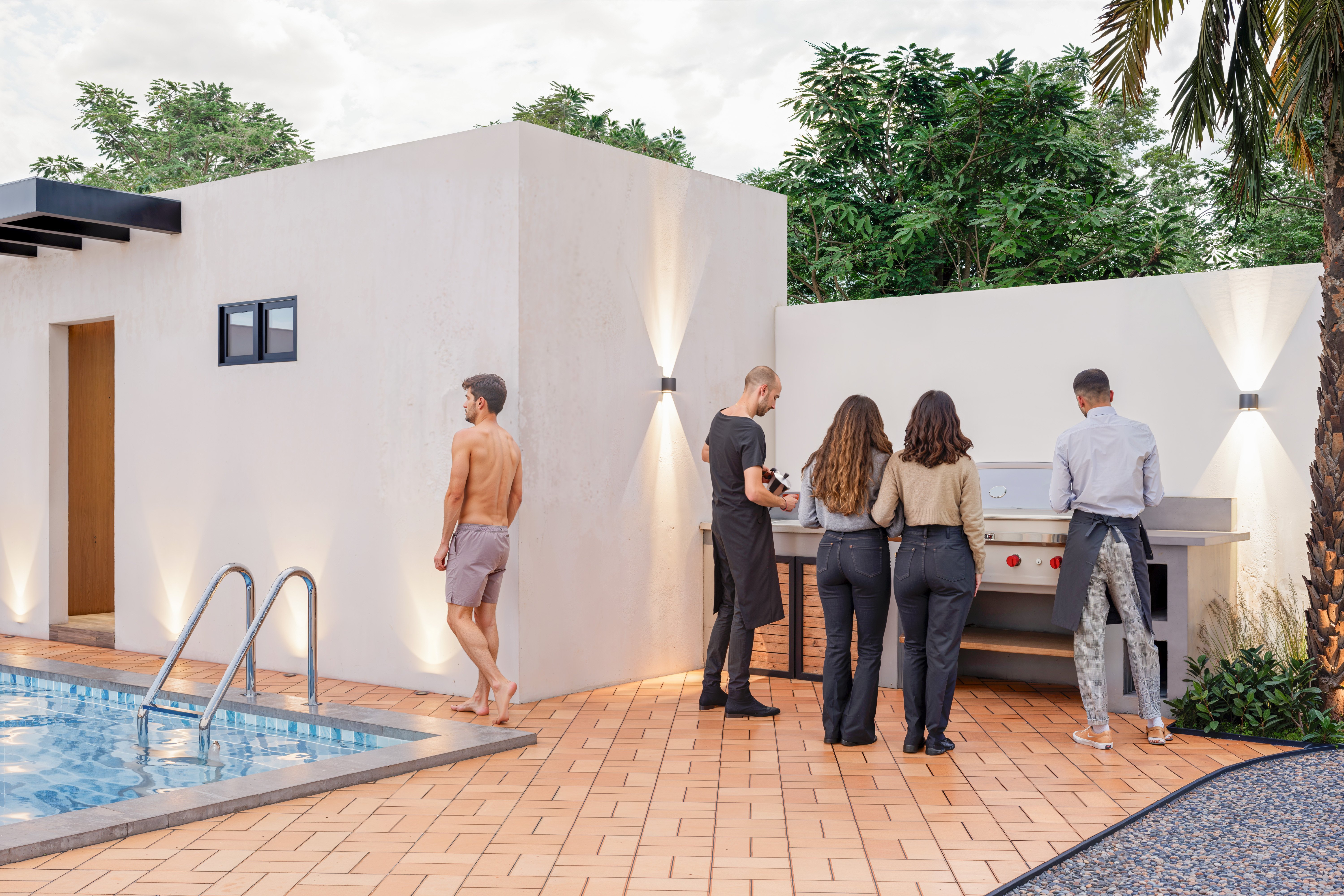 Zona de Asadores - ENTHEOS Residencial Los Mochis