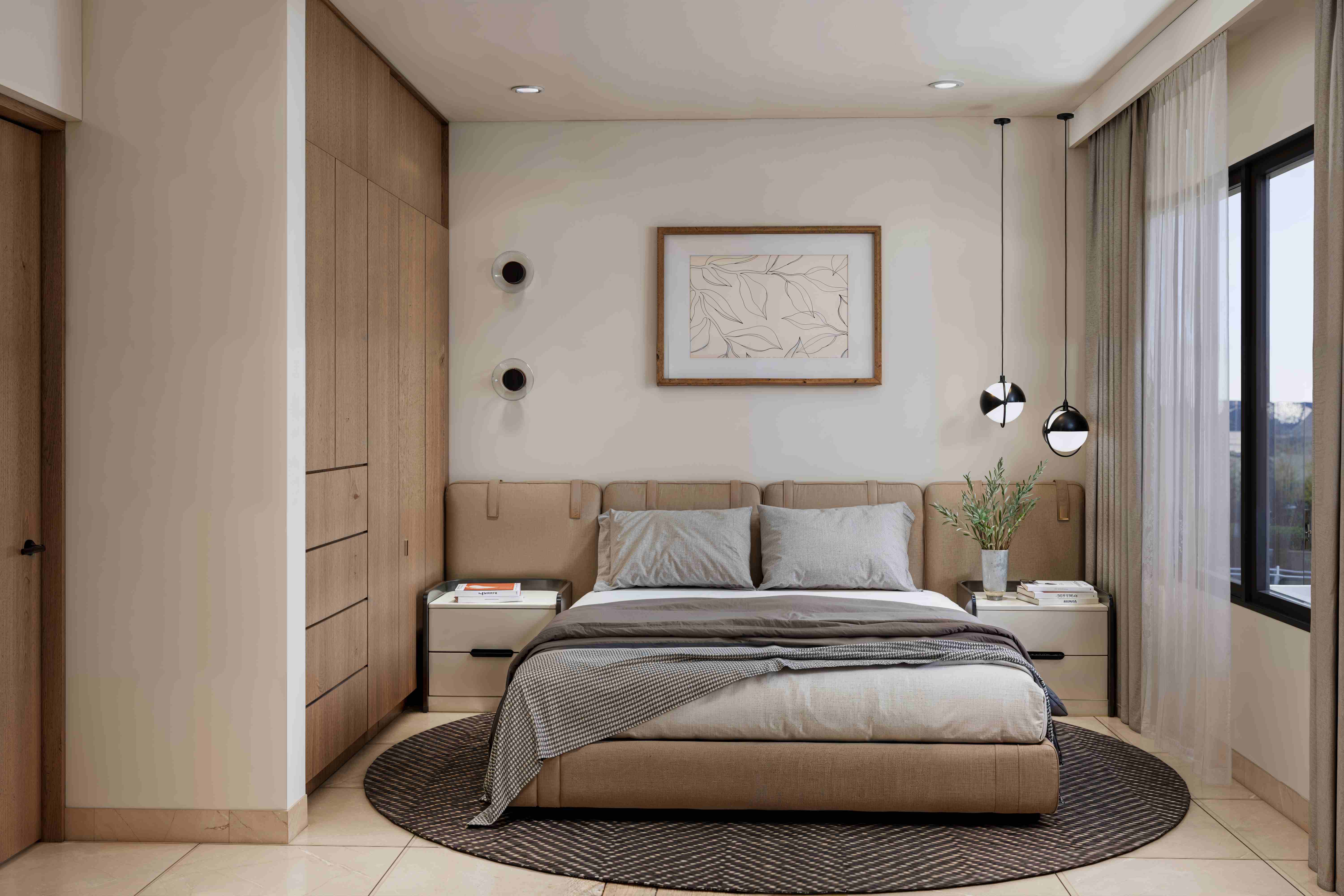 Recámara secundaria casa ENTHEOS