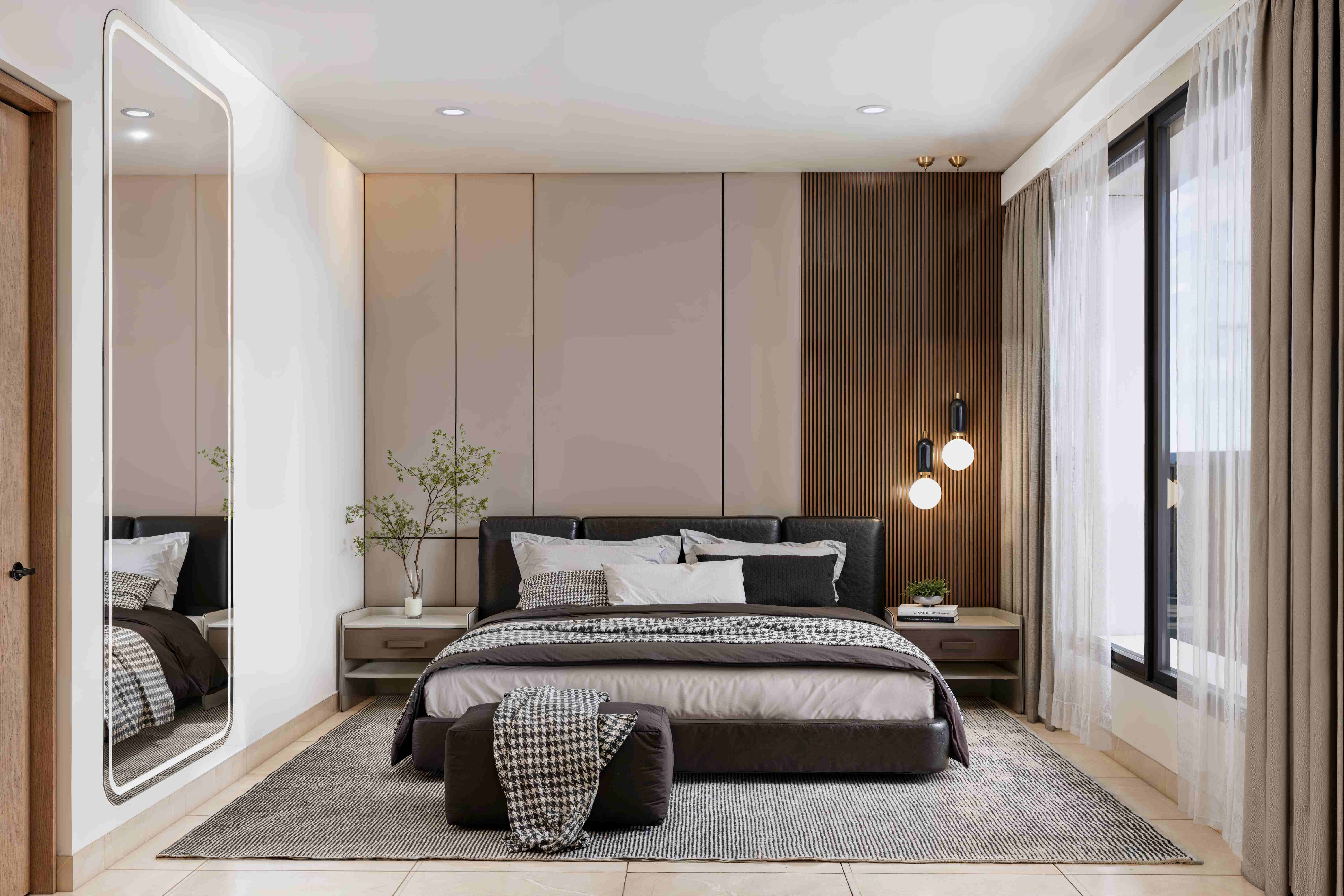 Recámara principal con vestidor ENTHEOS